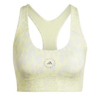 Adidas Womens/Ladies Stella McCartney Leopard Print Scoop Neck Sports Bra