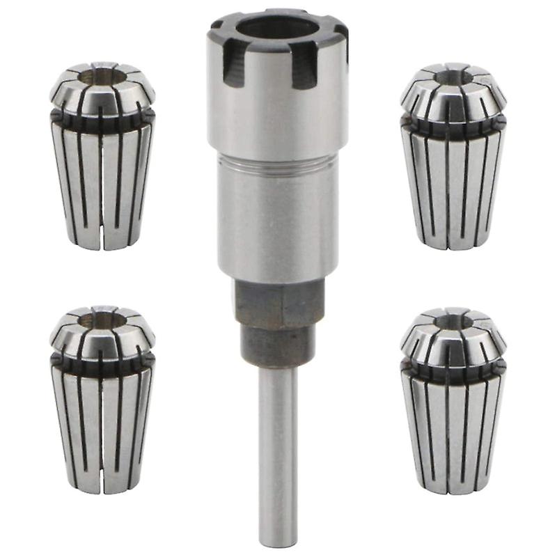 Schaft Router Bit Collet, 1/4 Shank Router Collet Chuck Converter Adapter Chuck Treiber für Drehmaschine Cnc Router Fräsen Fräsen