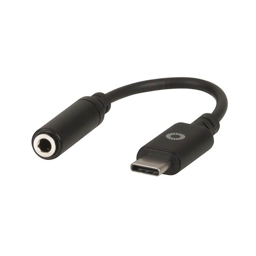 Usb Type C Plug To 3.5mm Stereo Socket Cable 80mm Built In Realtek Audio Chipset