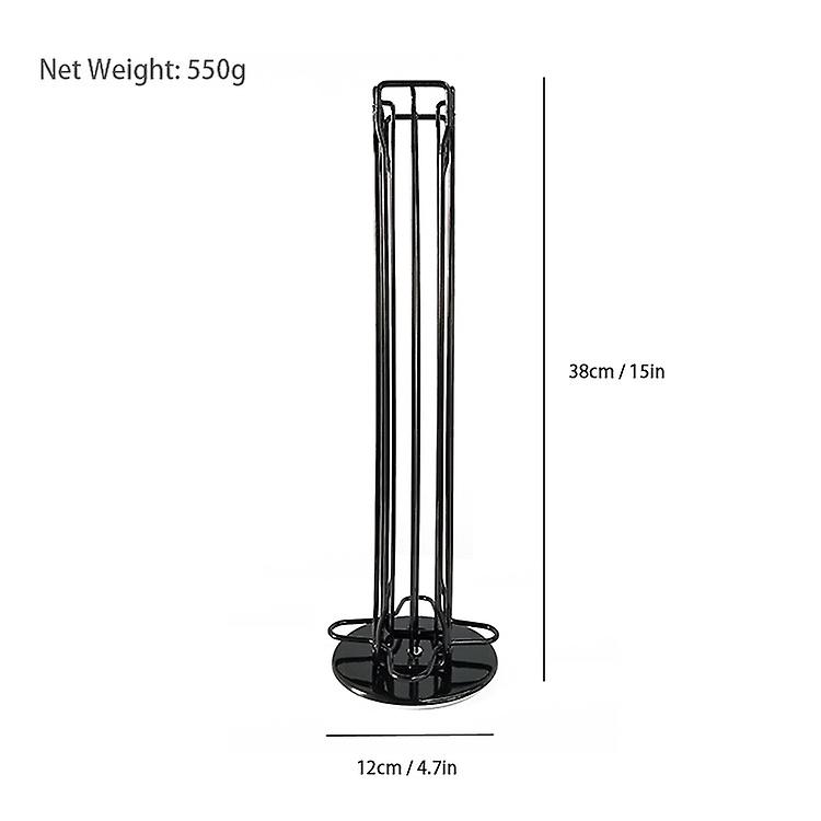 1pc Coffee Capsule Holder Compatible with Nespresso (40 x Capsules) - Holders for Nespresso Coffee Capsules - Rotating Holder
