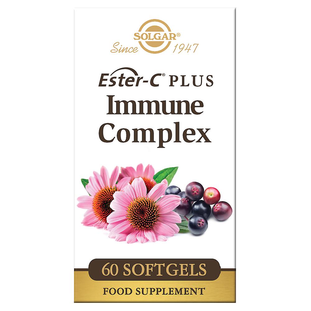 Solgar Ester-C Plus Immune Complex, 60 Softgels