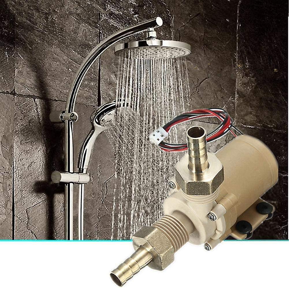 12V 10W DC Bürstenlose Wasserpumpe - Hochtemperatur Umwälzpumpe Für Solar & Industrie