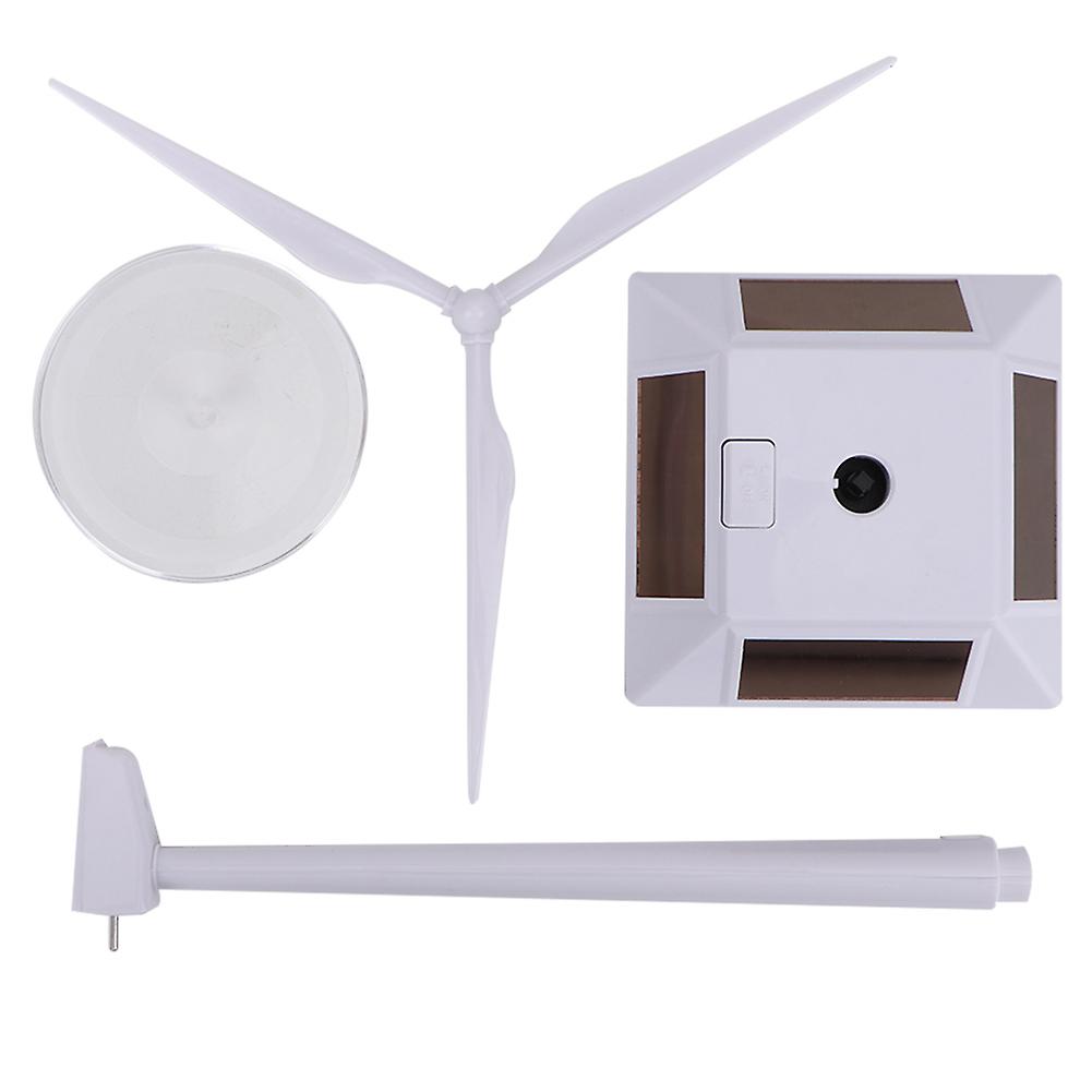 Children Intelligent Plastic Solar Windmill Pinwheel Model Educational Toy