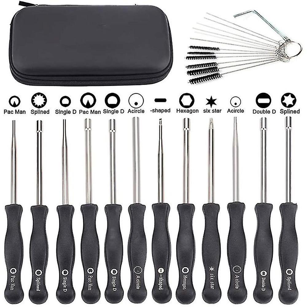 Pack-of-12 Carburetor Adjustment Tool Carburator Adjusting Kit For 2-cycle Small Trimmer Weedeater