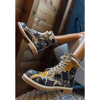Vegan Leather Sneakers - Marilyn Monroe Design - Oxford