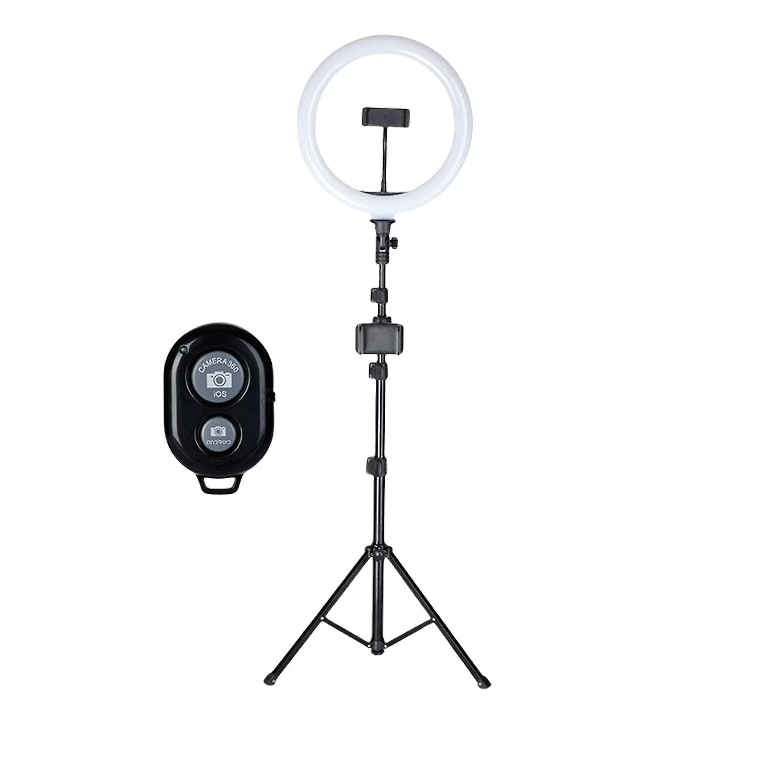 LED Selfie Light W/Mount Kit Floor Lamp for Makeup Camera Live Stream