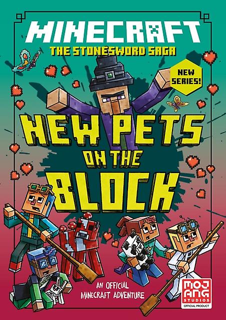 Minecraft New Pets On The Block by Mojang AB Paperback Book