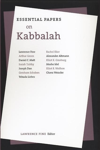 Essential Papers On Kabbalah