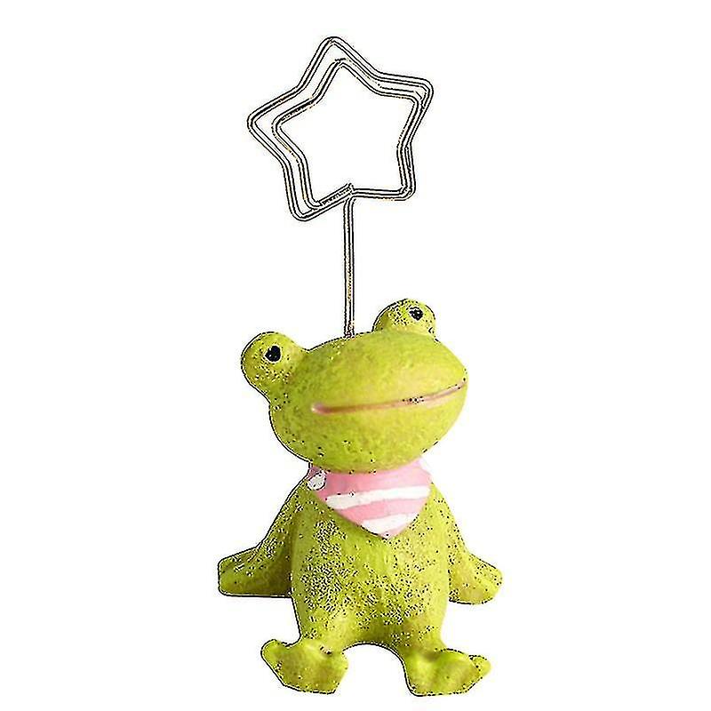 Unique Animal Business Card Holder For Desk Memo Photo Clip Number Stand Decor
