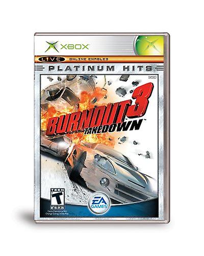 Burnout 3 Take Down  Game - Xbox - PAL - New & Sealed