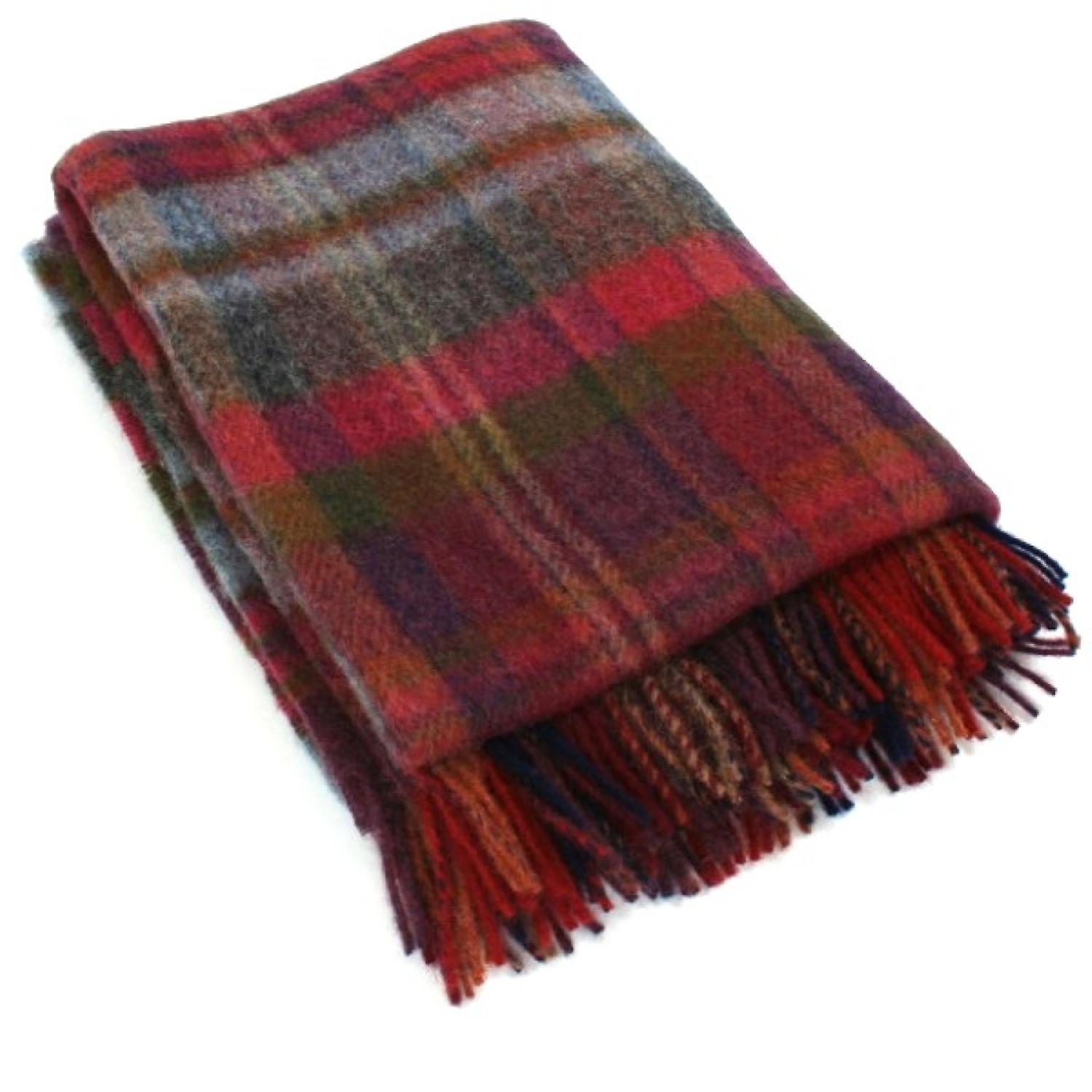 Wool Blanket Made in Ireland