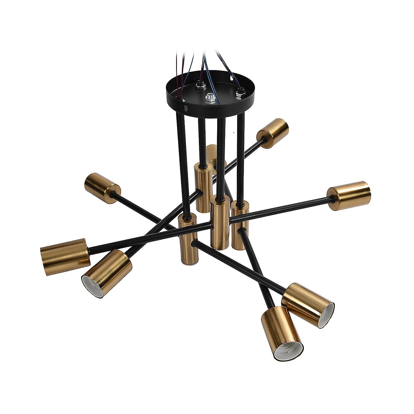 8-Light Modern E27 Ceiling Chandelier 51cm Width 110-220V