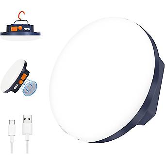 Tragbare Campingantenne 7600mAh Powerbank, 2000LM Zeltlampe wiederaufladbar, IP65