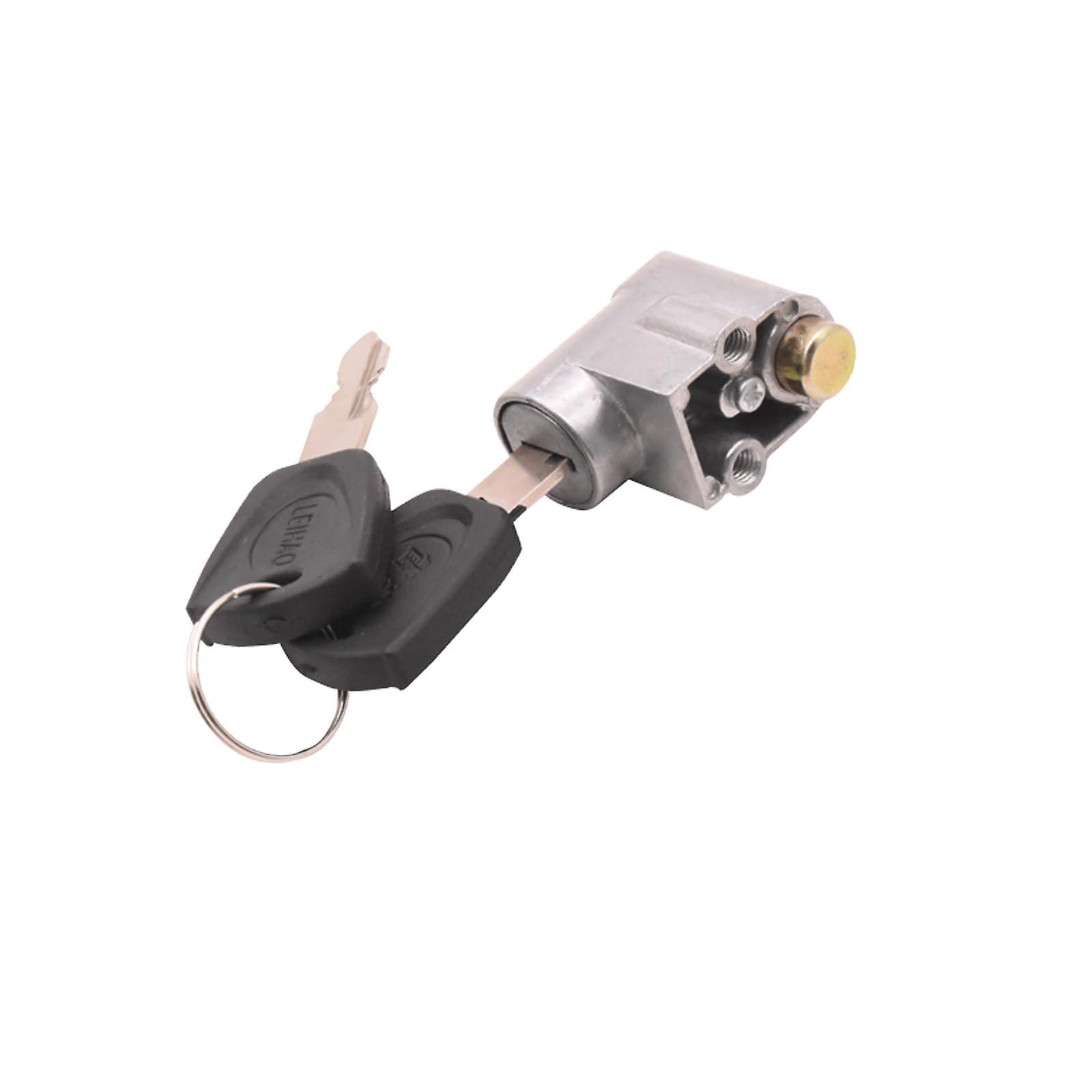 Electric Bicycle Battery Box Safety Lock | Battery Cylinder Lock for Theft Prevention, 2 Switch Design, Compatible with Various Models