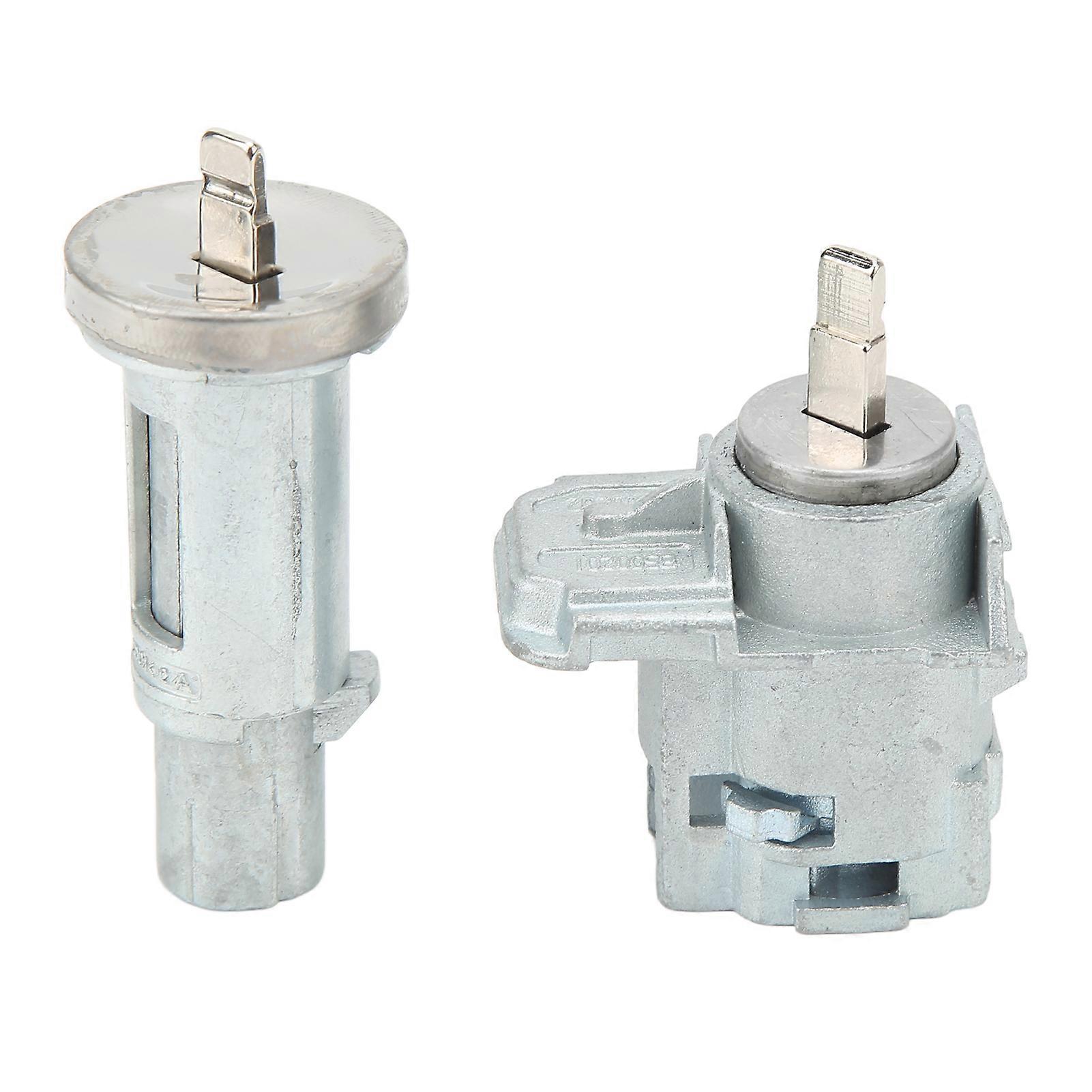 Car Door Ignition Switch Lock Cylinder,Front Left Door Ignition Car Door Lock Cylinder High-Precision Functionality