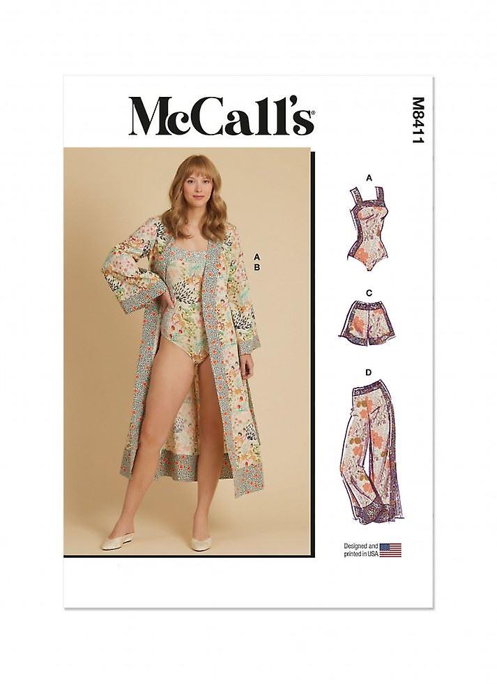McCalls Paper Sewing Pattern 8411
