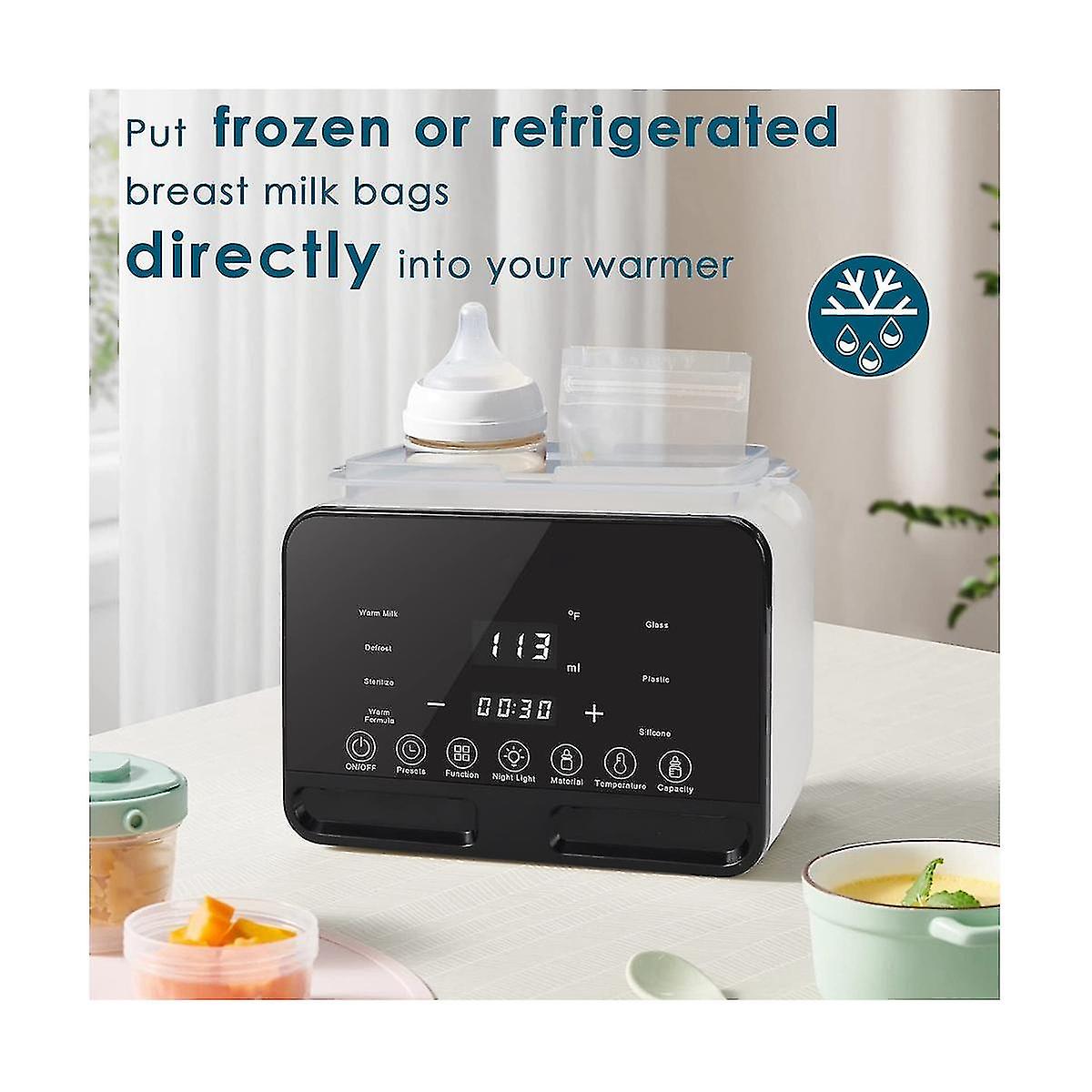 Warmer For Breastmilk/formula Multifunction Double Warmer For All Bottles With Temperature Control