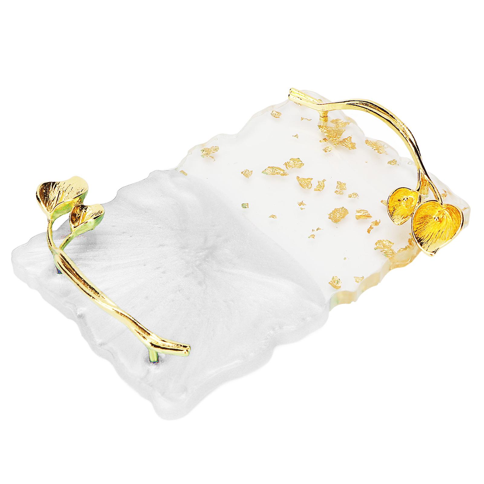 Nail Art Mixed Color Palette Prevent Sliding Nail Gel Color Display Board Semi-Transparent White