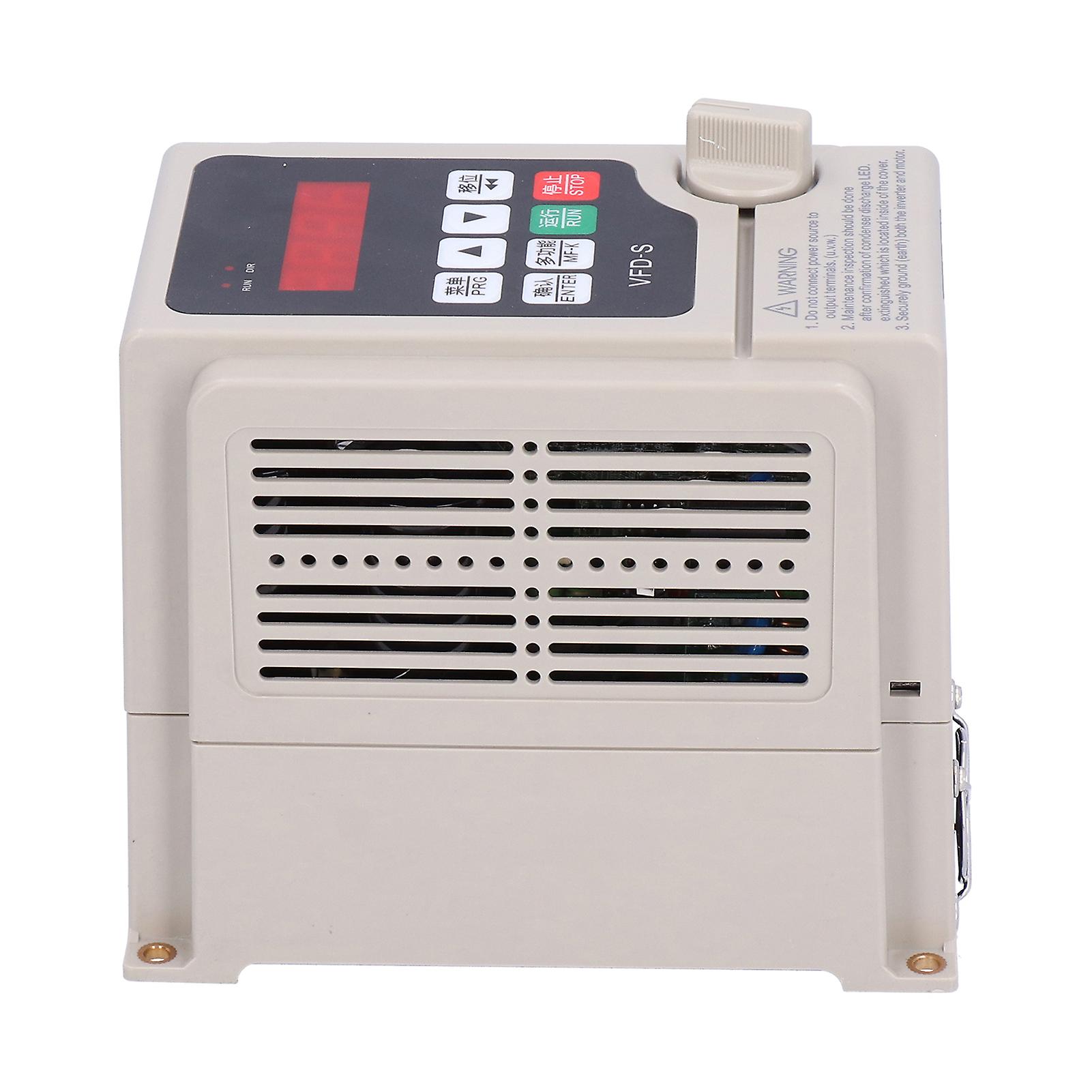 JLS-S-1S 0.4kw Variable Frequency Drive: Single Input, 3-Phase Output Frequency Inverter