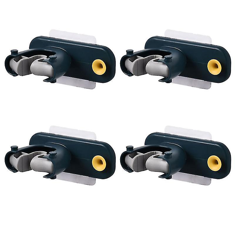 4pcs Wall Mounted Mop Hanger