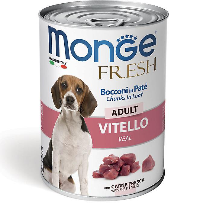 Monge Fresh Chunks Ternera - Perro Mojado 0.4 Kg