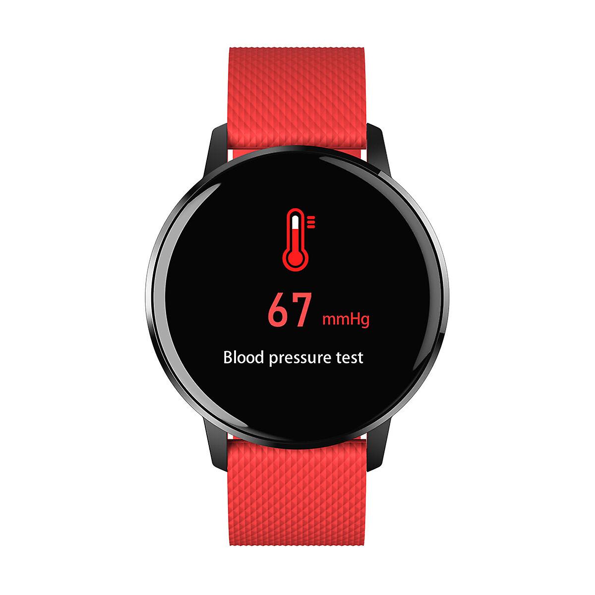1.22' Ultra-thin Touch Screen Ip68 Blood Pressure Sleep Monitor Bluetooth Music Smart Watch
