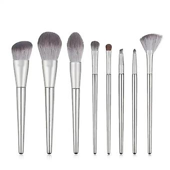 8 stk Makeup Brush Set Soft Concealer Brush Blush Loose Powder Eye Shadow Brush Loose Powder Powder Brush Kosmetiske børster Tool Set ~ 15704