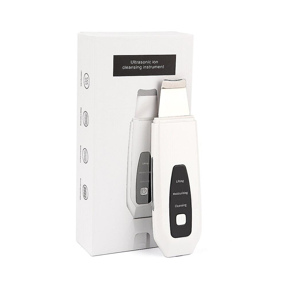 Ultrasonic Facial Skin Scrubber Ion Deep Cleansing Peeling Blackhead Wrinkles Removal Shrink Pores Skin Lifting Whitening Device