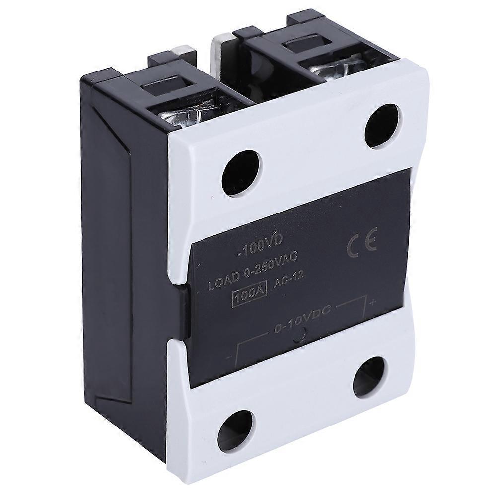 Relè a stato solido ignifugo BRM-100VD DC AC SSR con fondo in alluminio per dissipazione del calore