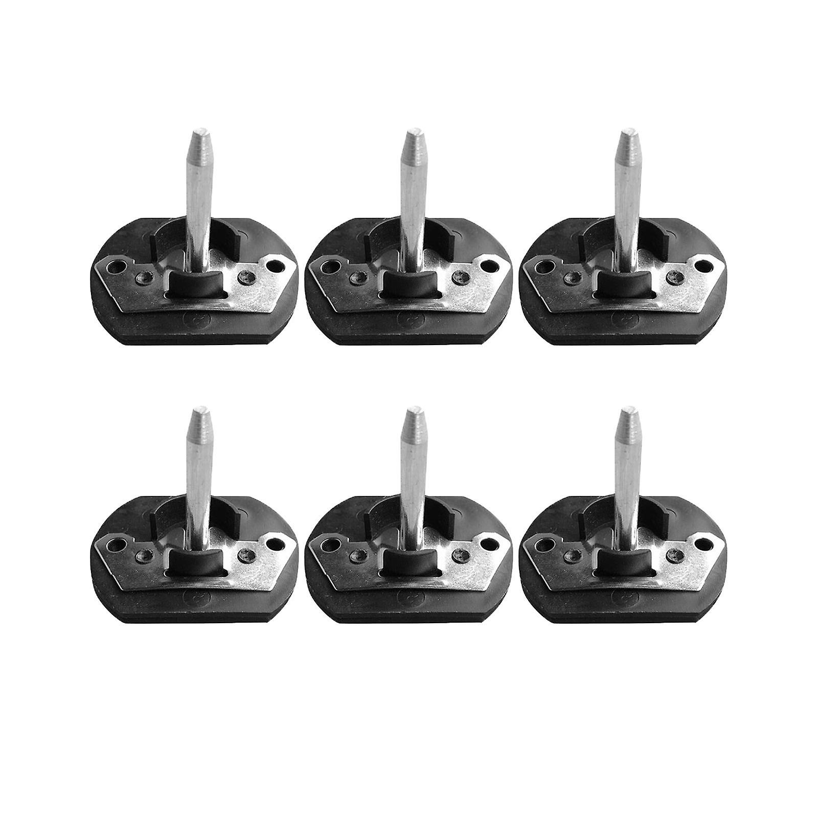 6x Sektional Sofa Connector Möbelteile Einfache Installation Accs Pin Style Couch Sectional Connector