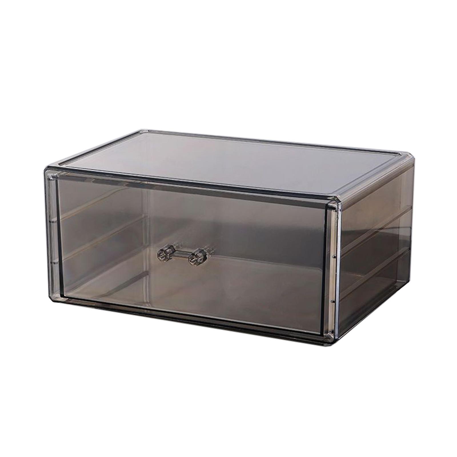 Drawer Desktop Storage Unit Multiuse Storage Drawers Case Desk Storage Box Pen Holder Organizer for Countertop Kitchen Office