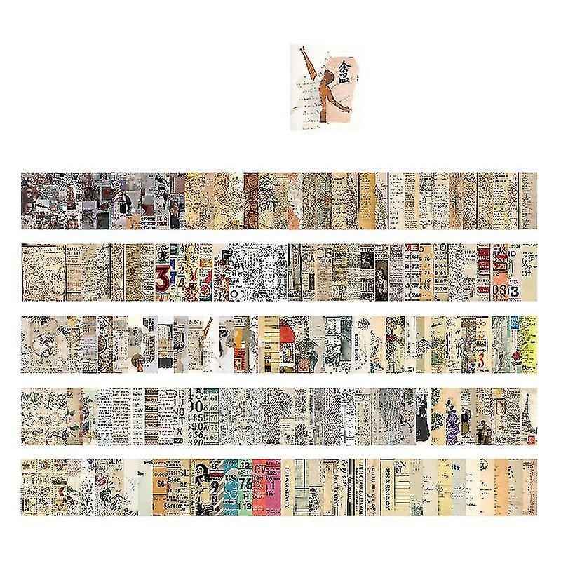 B Retro Material Paper