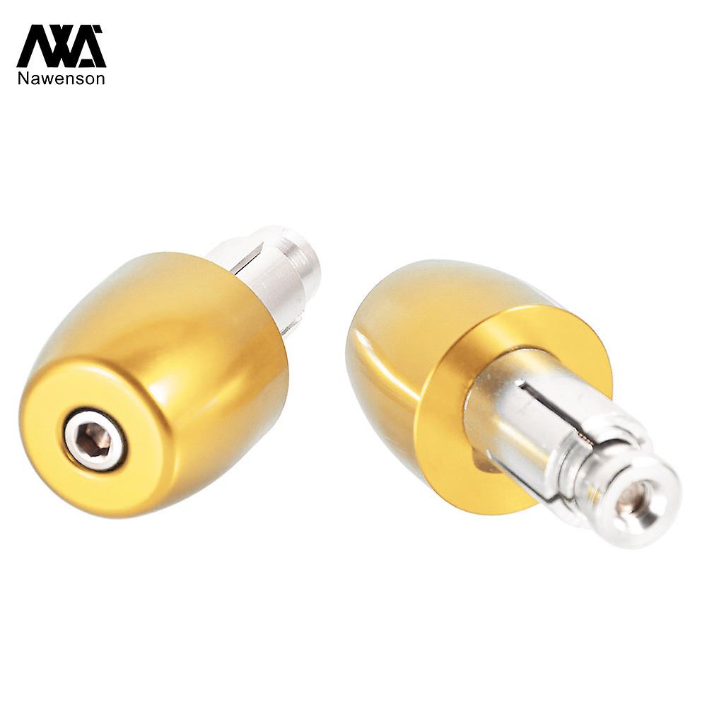 Motorcycle Handlebar End Caps Anti-Vibration Handle Bar End Caps Slider Accessories Set for 22mm 7/8" Handlebar~1768