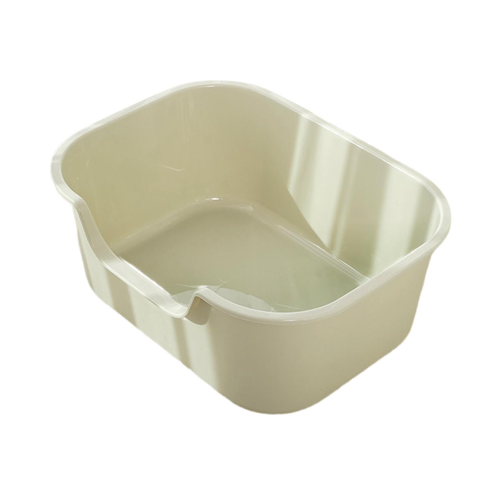 Open Top Pet Litter Tray Cat Litter Box Splashproof Cat Sand Basin Cat Bedpan Sturdy Portable Kitty Litter Pan with High Side