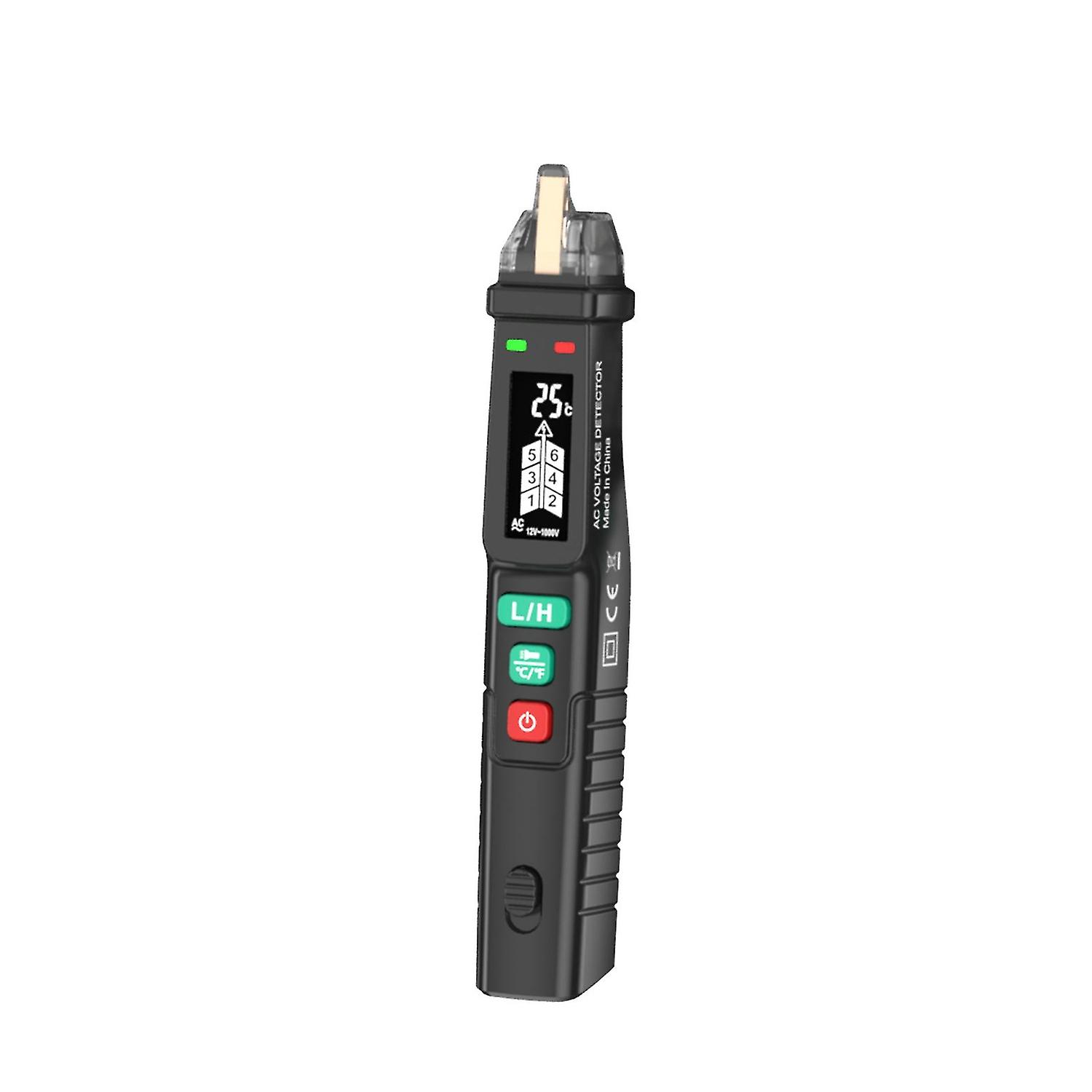Mastfuyi FY18D Non-contact AC Voltage Tester with Dual Range 12V-1000V/ 48V-1000V Multifunction NCV 