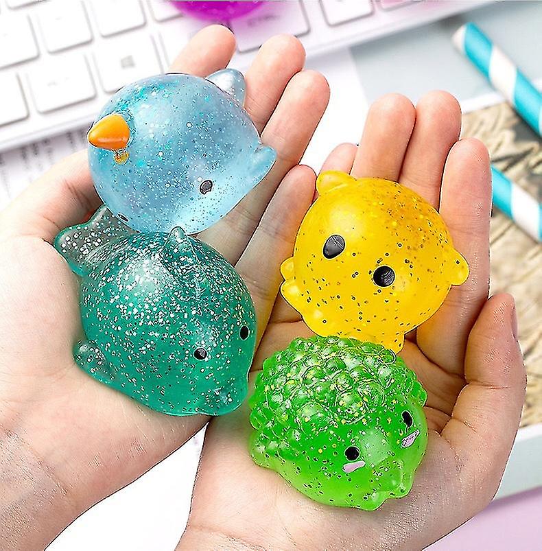 Big Size transparent jucarii Squishy pentru copii Mochi Squishies Kawaii animale de eliberare a stresului Strângeți jucării pentru cadouri de ziua copilului