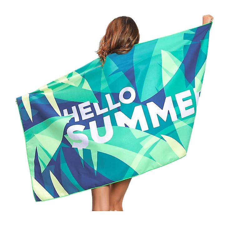 Quick Drying Beach Towels Microfiber Printing Sand Prevention Blanket Bt01