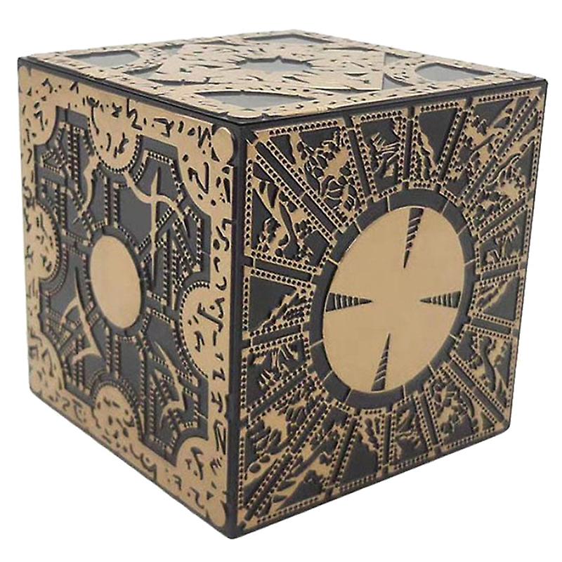 1pc Hellraiser Puzzle Box Moveable Lament Horror Terror Figures Film Serie Hellraiser Cube Fully Pinhead Prop Figurine Toy