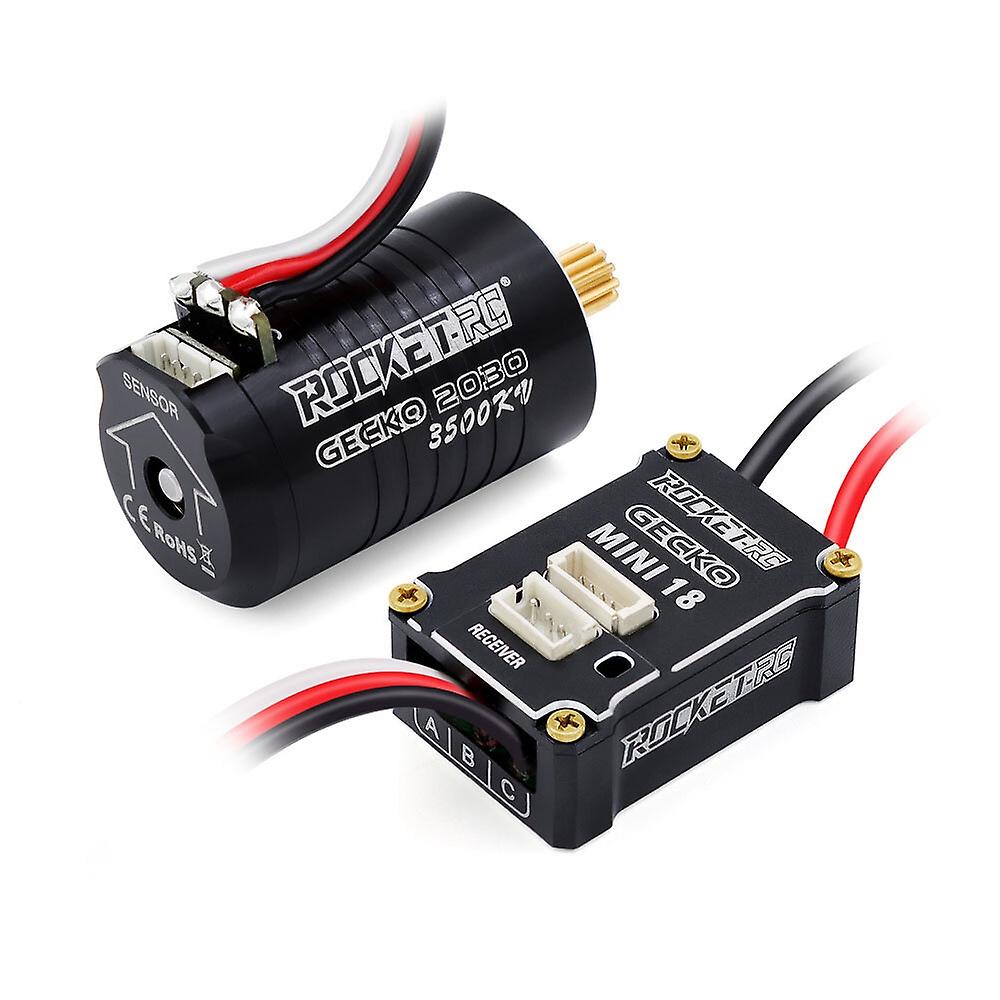 Surpass Hobby ROCKET RC GECKO MINI 2030 3500KV Sensored Brushless Motor & 30A ESC for Trx4m FCX18 FX