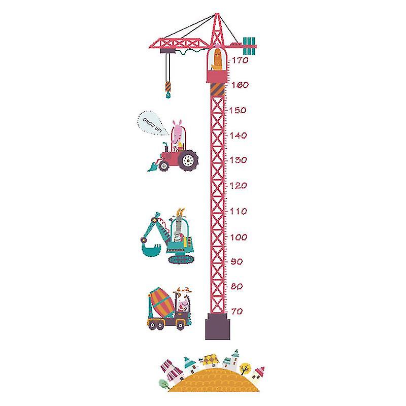 2pcs Kids Height Sticker