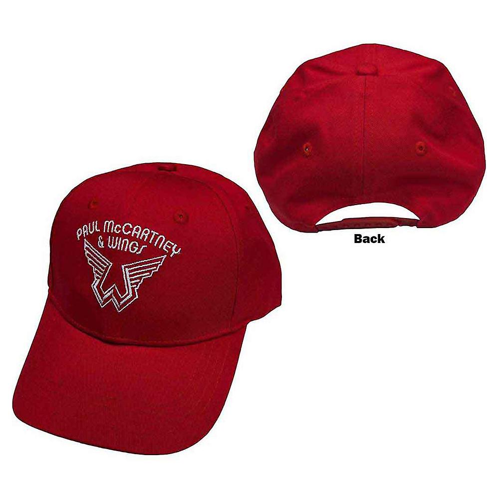 Paul McCartney Wings Logo Strapback