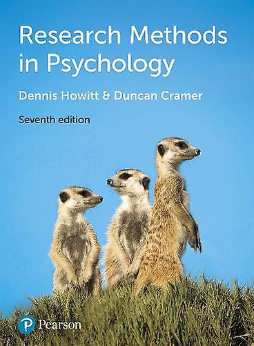 Research Methods In Psychology by Duncan Cramer Paperback Book