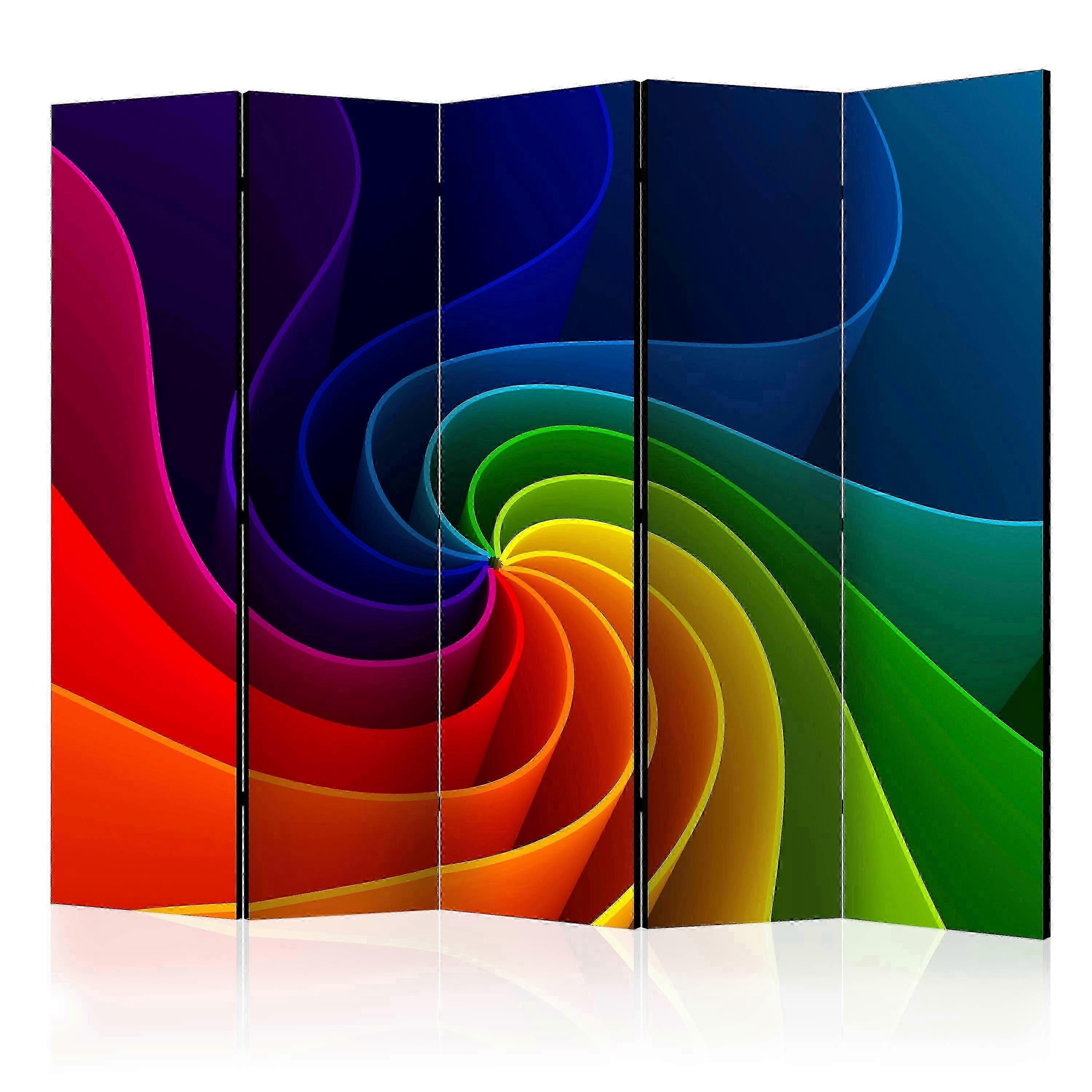 Room Divider - Colorful Pinwheel II