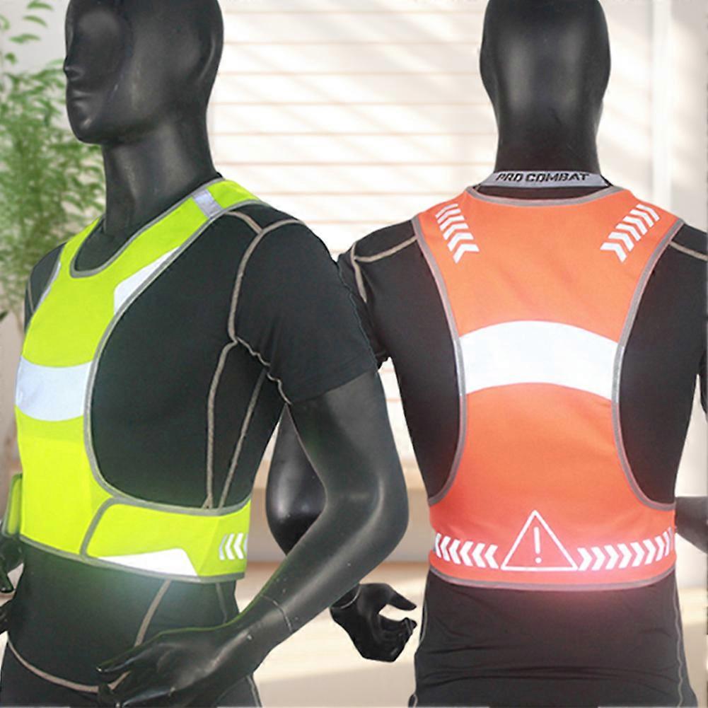 Reflective Safety Vests for Running Multifunctional Comfortable Sports Jacket for Runners Night Walking