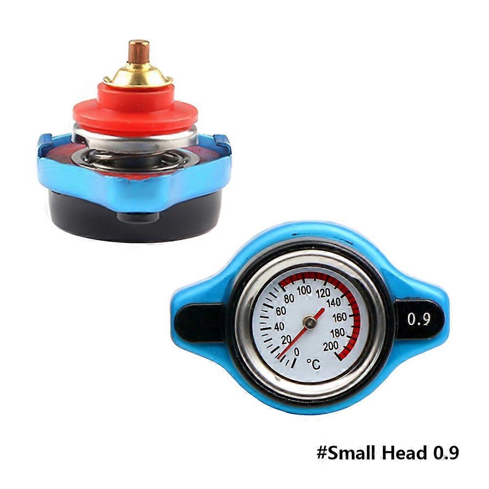0.9Bar 1.1Bar 1.3 Bar Thermost Radiator Cap Tank Cover Water Temperature Gauge Cover Racing Car Big or Small Head