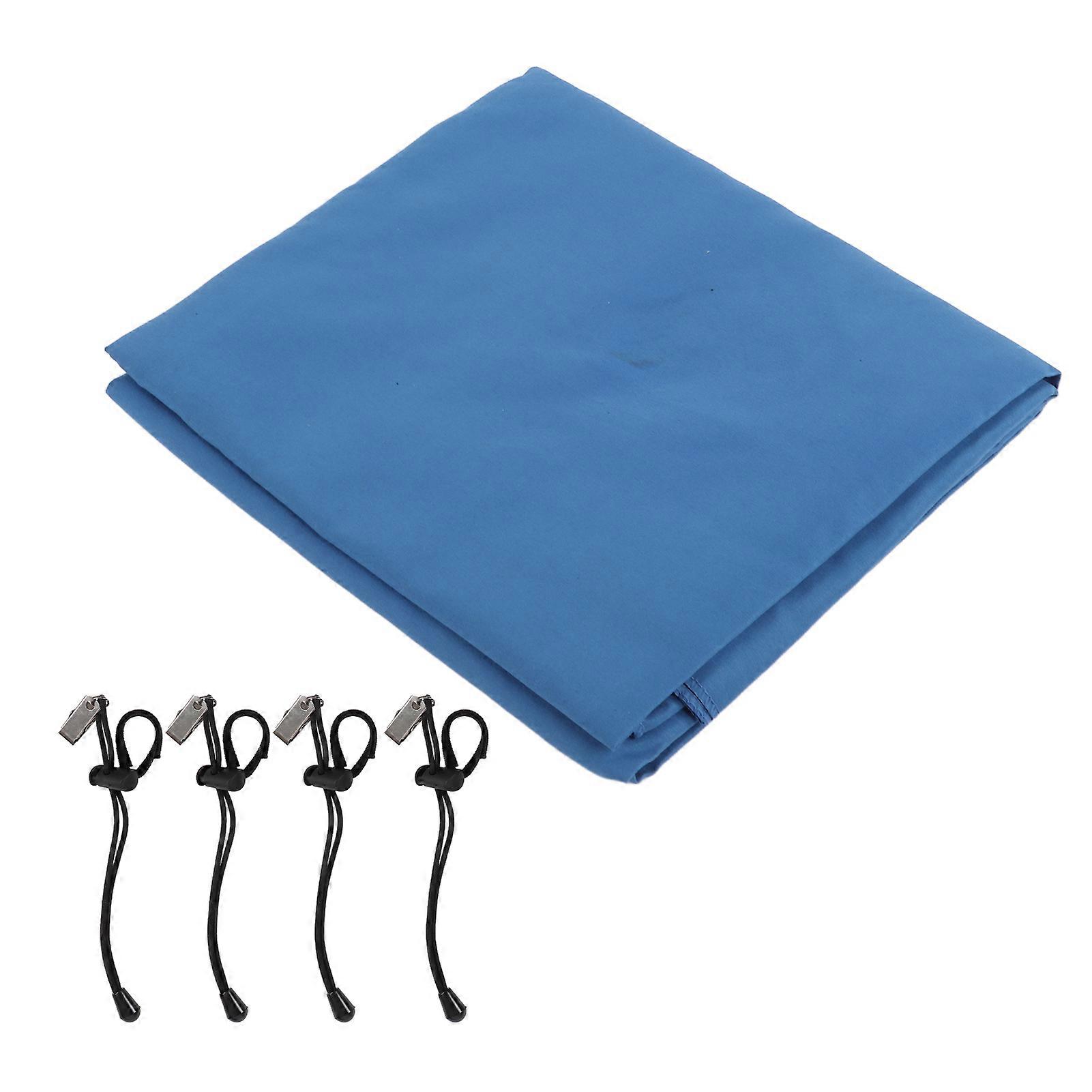2x2m Blue Screen Photography Backdrop Wrinkle Resistant Durable Screen Background Cloth
