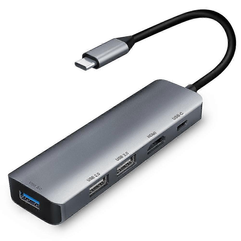 Type-c Docking Station 7-in-1 4k Hdmi-compatible Sd/tf Card Reader