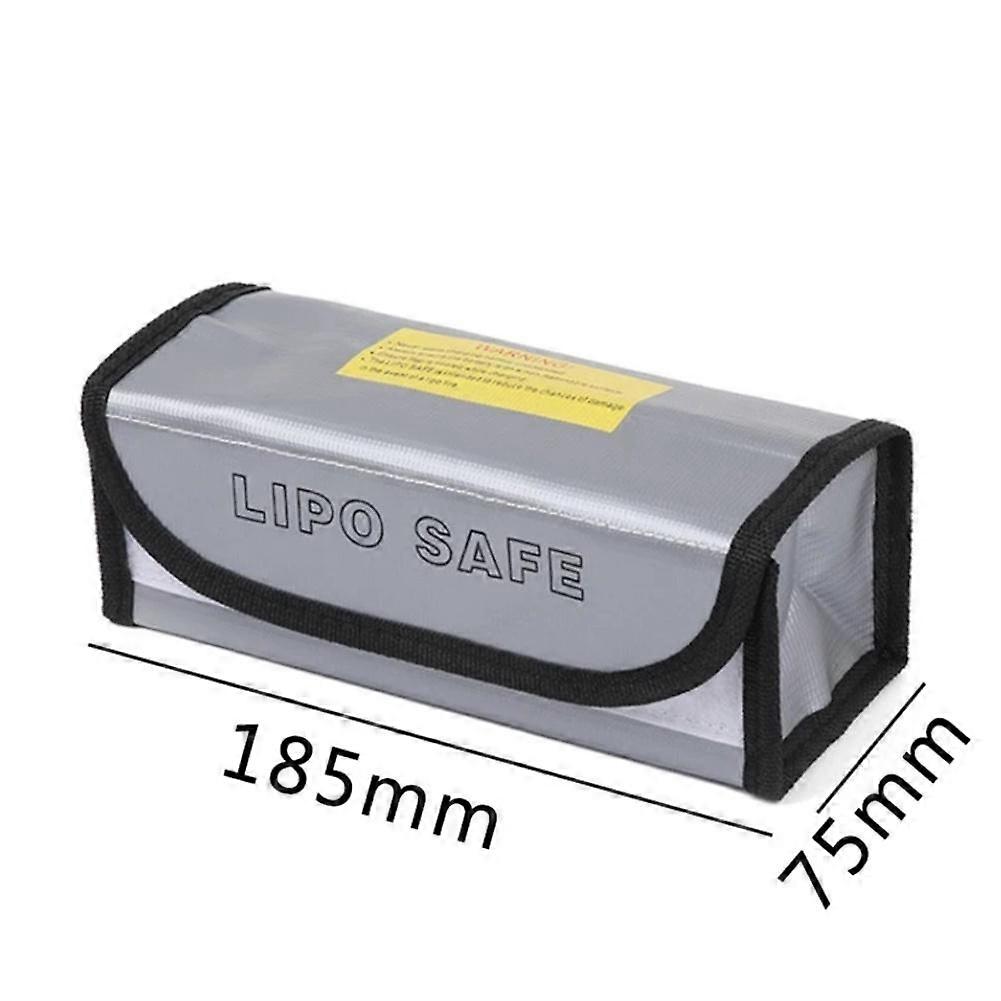 Mini Lithium Battery Safety Bag For Fpv Racing Drones Safe Protection Charging Bag Portable Waterproof Arrang Vpn Verde Version