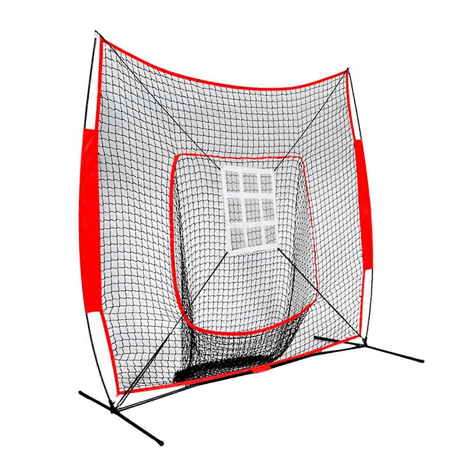 Filet de baseball de remplacement Filet d’entraînement de baseball pour le lanceur Fielding Style de frappe A