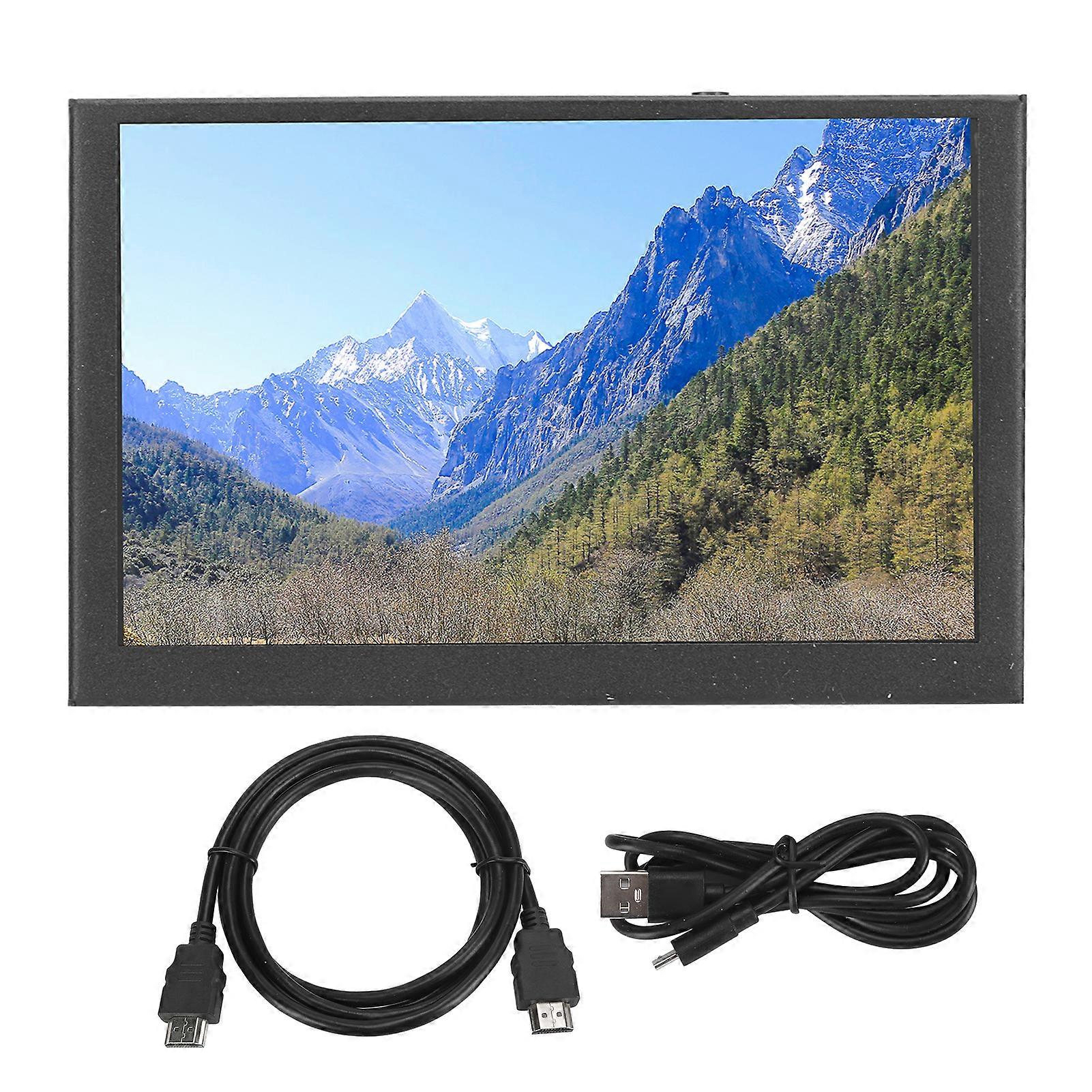 Computer Temp Monitor 5 Inch IPS USB A Multi Touch 60Hz Refresh Plug and Play PC CPU Data Monitor for GPU RAM Time